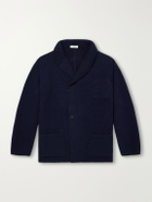 Inis Meáin - Wool and Cashmere-Blend Cardigan - Blue