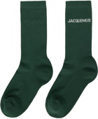 Jacquemus Green 'Les Chaussettes Jacquemus' Socks