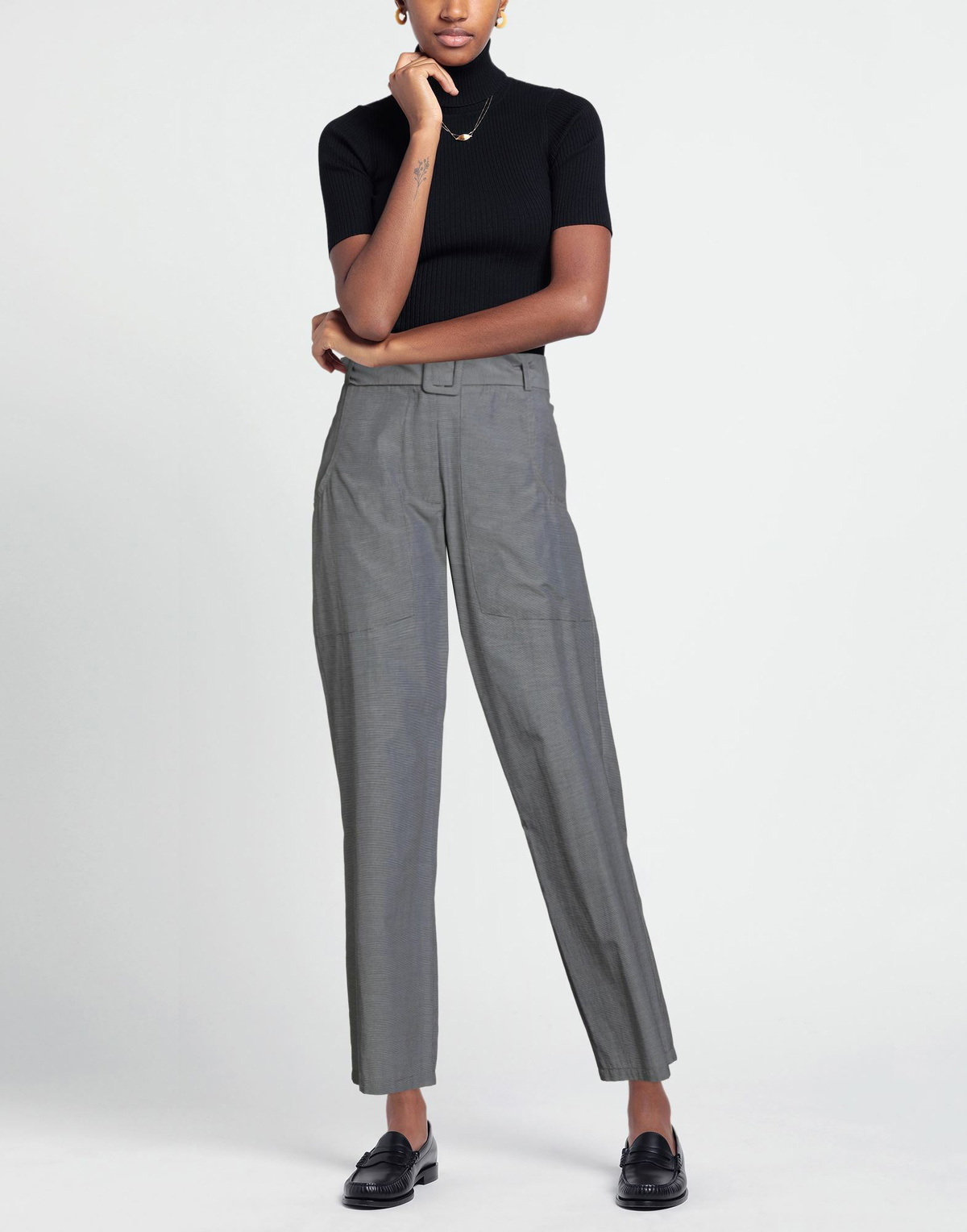 Alessia Santi Womens Pants Lead