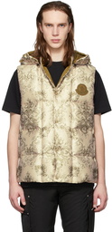 Moncler Genius Beige Down Rabeh Vest