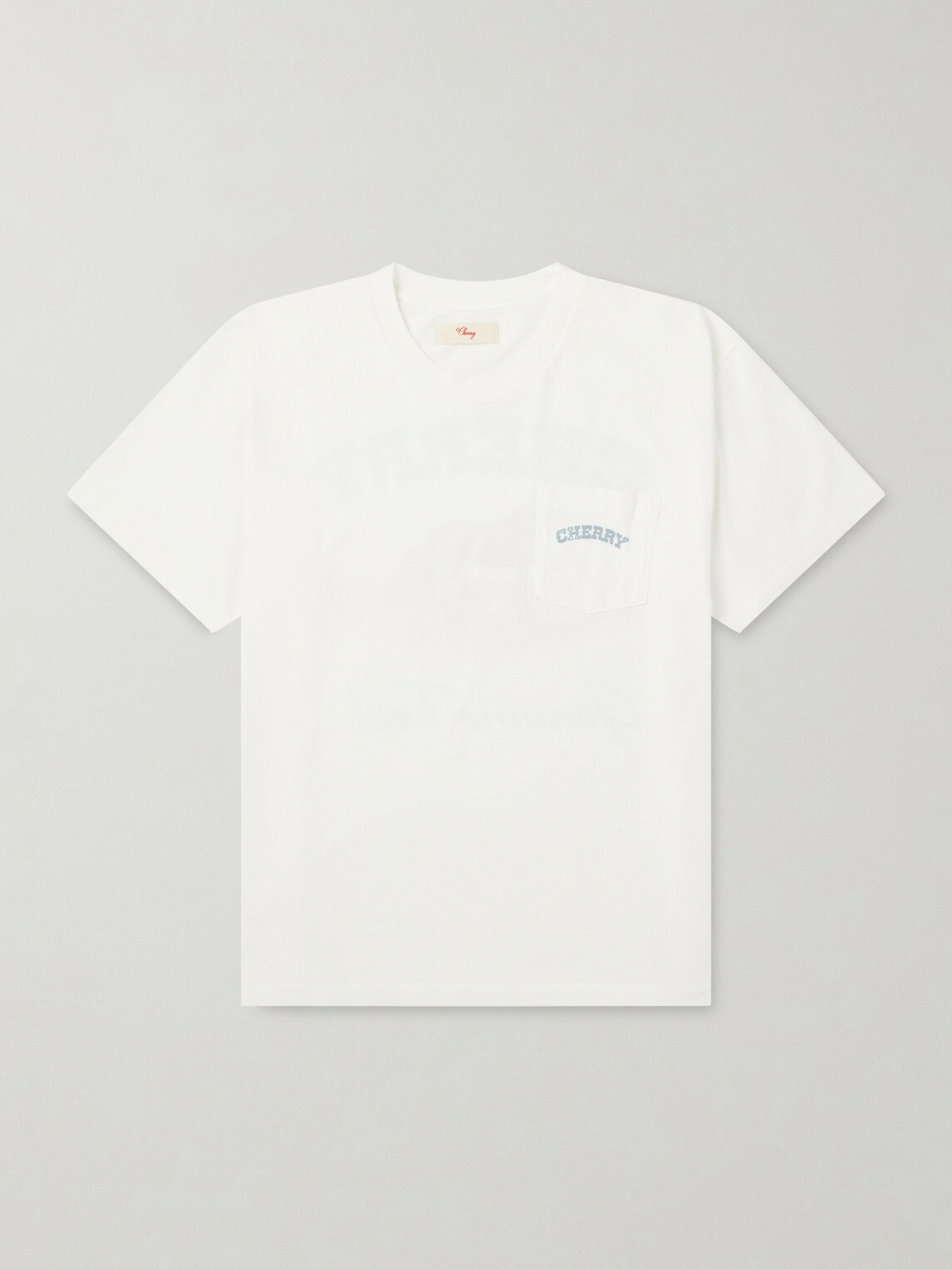 Cherry Los Angeles - Cotton-Jersey T-Shirt - White