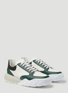 Court Colour Block Sneakers in White