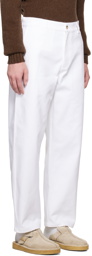 De Bonne Facture Off-White Balloon Trousers