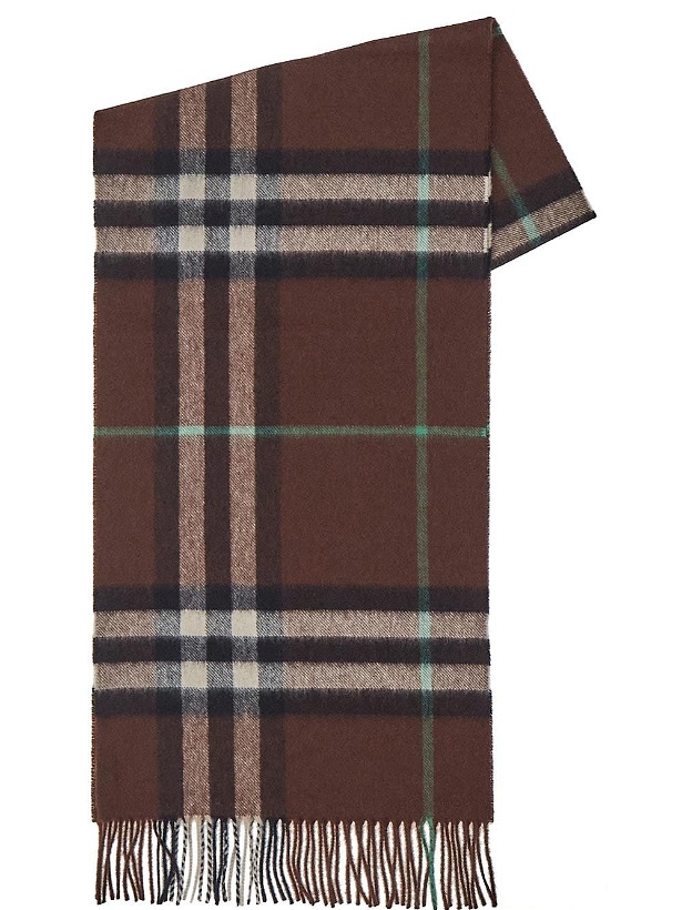 Photo: Burberry Giant Check Scarf