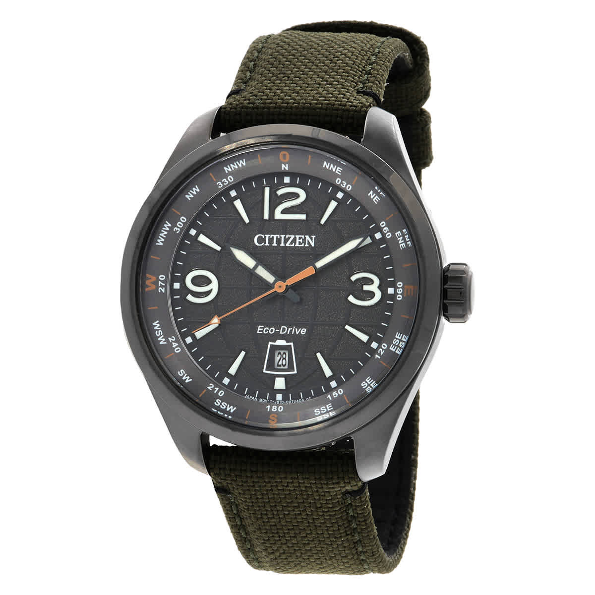 Citizen Eco-Drive Grey Dial Mens Watch AW1837-11H