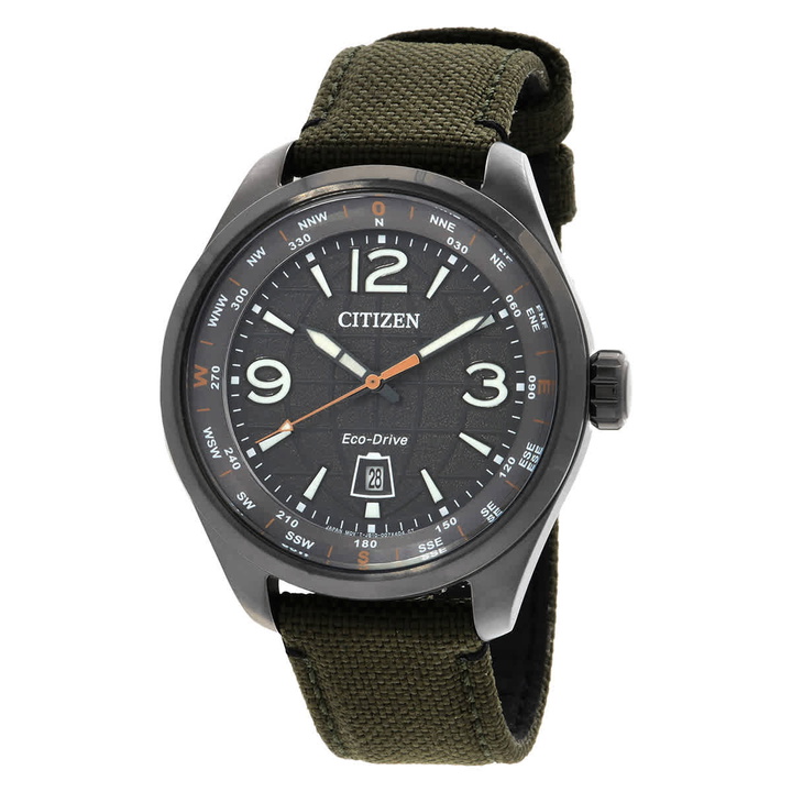 Photo: Citizen Eco-Drive Grey Dial Mens Watch AW1837-11H