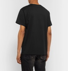 Givenchy - Printed Cotton-Jersey T-Shirt - Black