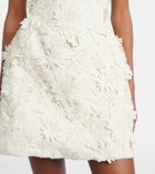 Leo Lin Sophie embellished lace minidress