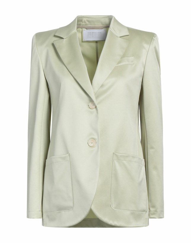 Photo: Harris Wharf London Womens Blazer Light in Green