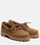 Gianvito Rossi Olonne suede boat shoes