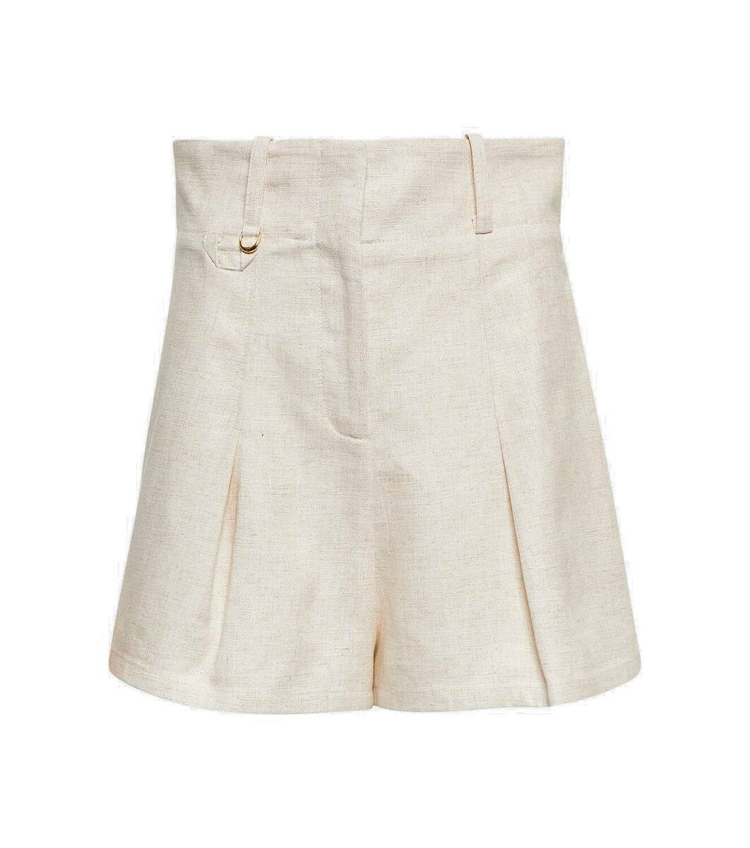 Jacquemus Le Short Bari pleated wool shorts Jacquemus