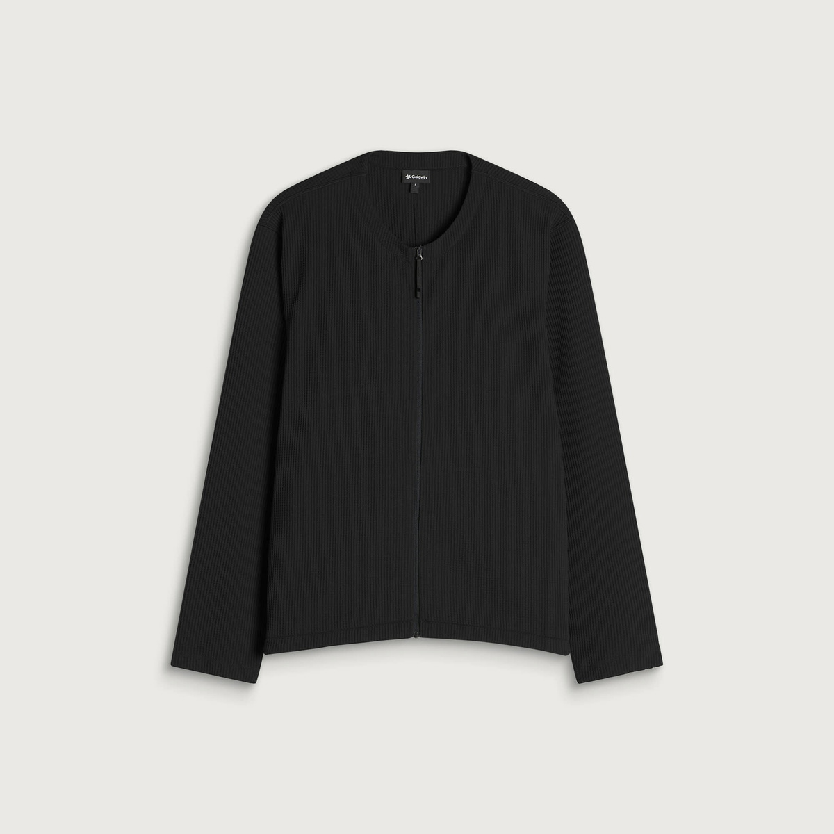 Goldwin Men's WF Light Zip Cardigan in Black