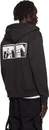 Kenzo Black Kenzo Paris 'KENZO City' Full-Zip Hoodie
