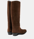 Proenza Schouler Bronco suede knee-high boots