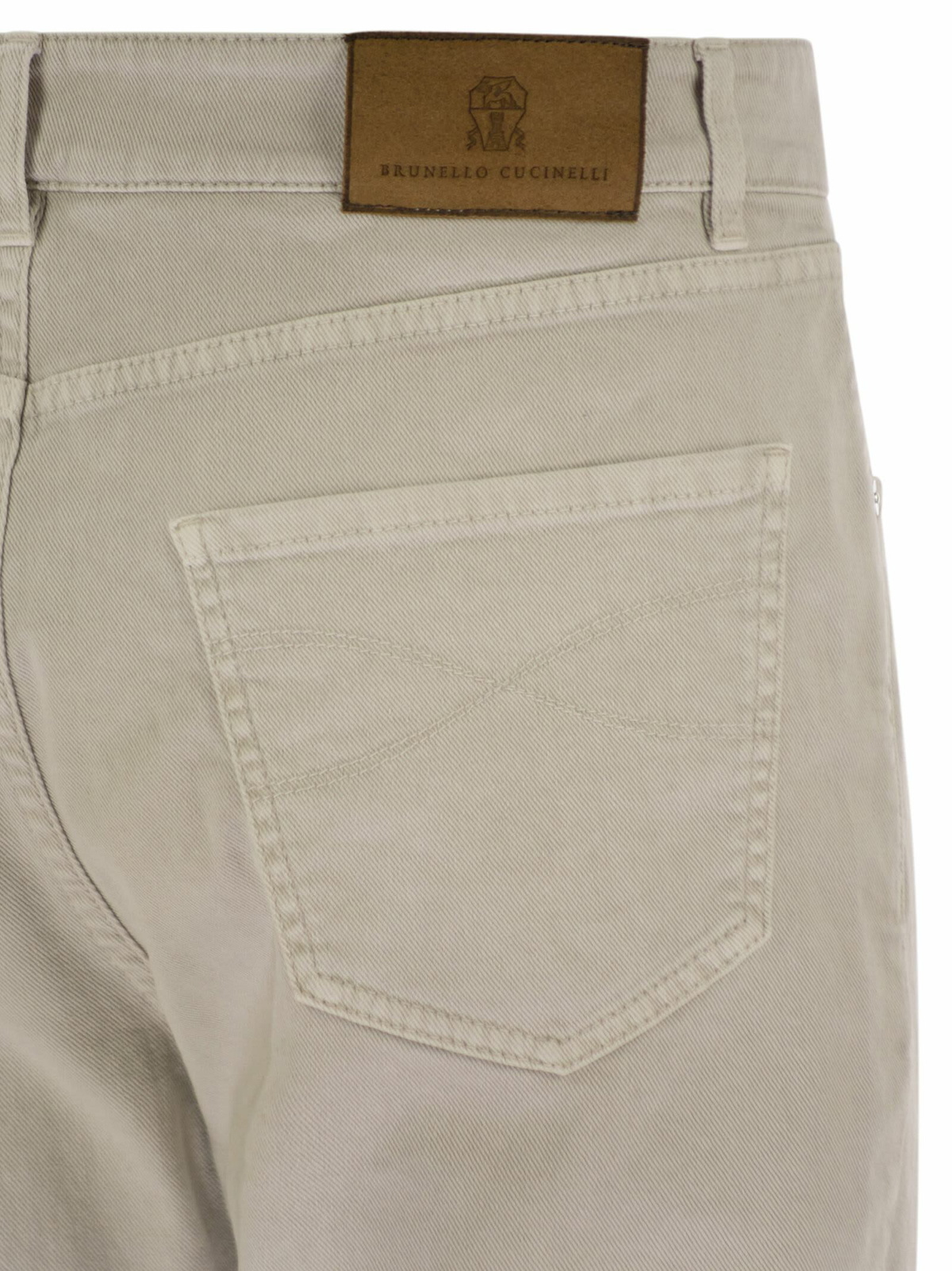 Pantalon En Denim Brunello Cucinelli à Cordon - Taille 48 IT / 32 US, Coupe Décontractée