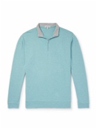 Peter Millar - Crown Comfort Cotton-Blend Half-Zip Sweater - Blue