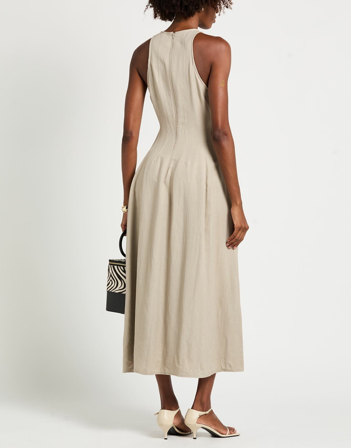 Brunello Cucinelli Womens Maxi dress Taupe