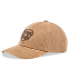 Human Made Men's Heart Corduroy 6 Panel Cap in Beige 
