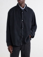 mfpen - Garden Brushed Lyocell Overshirt - Black