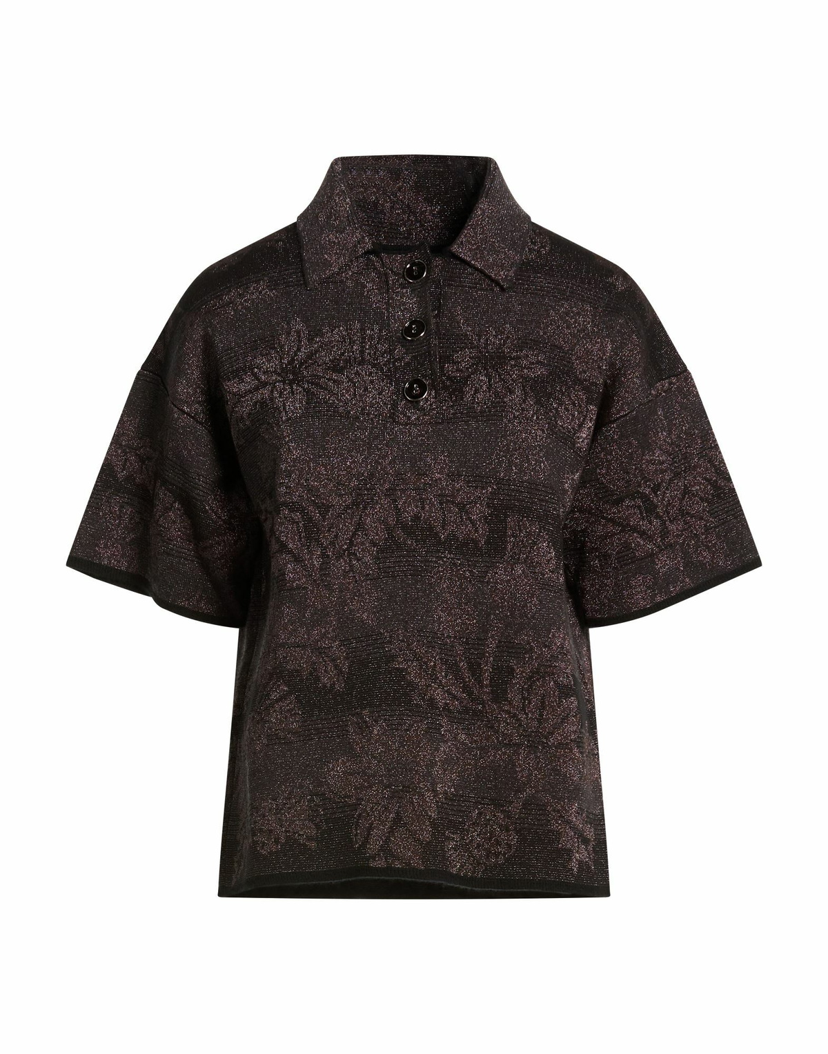 Barrie Womens Polo shirt in Black