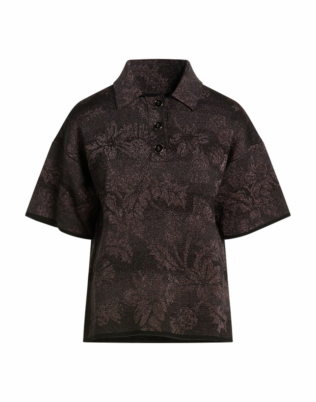 Photo: Barrie Womens Polo shirt in Black