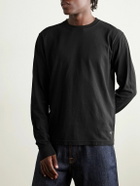 Noah - Logo-Print Recycled Cotton-Jersey T-Shirt - Black