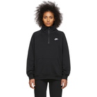 Nike Black NSW Essentials Zip Pullover