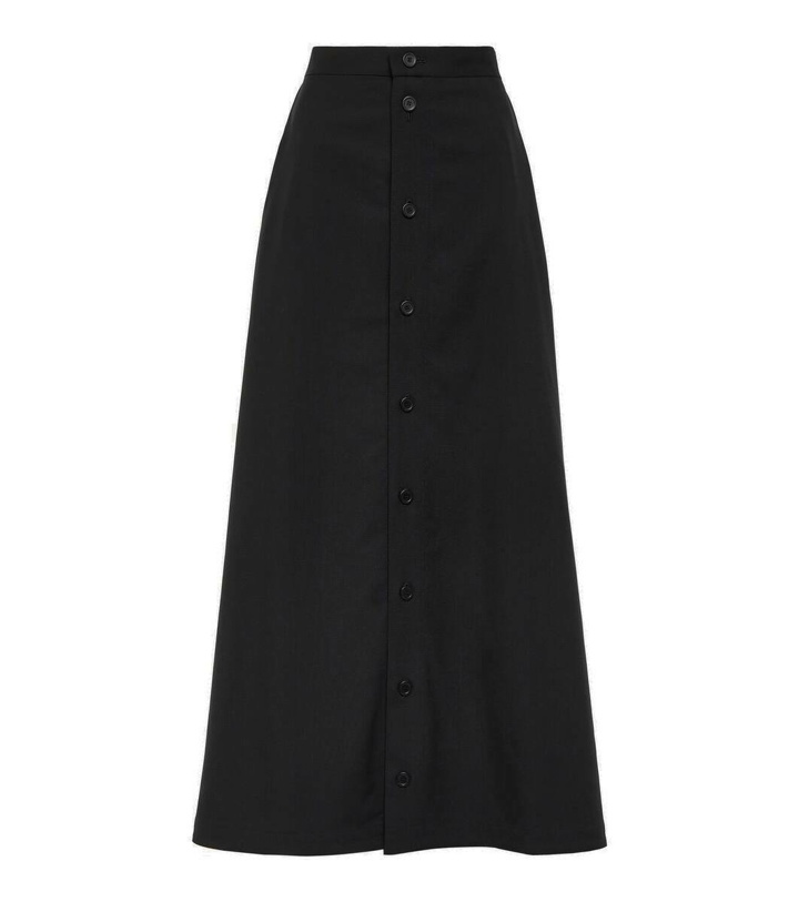 Photo: Balenciaga Wool maxi skirt