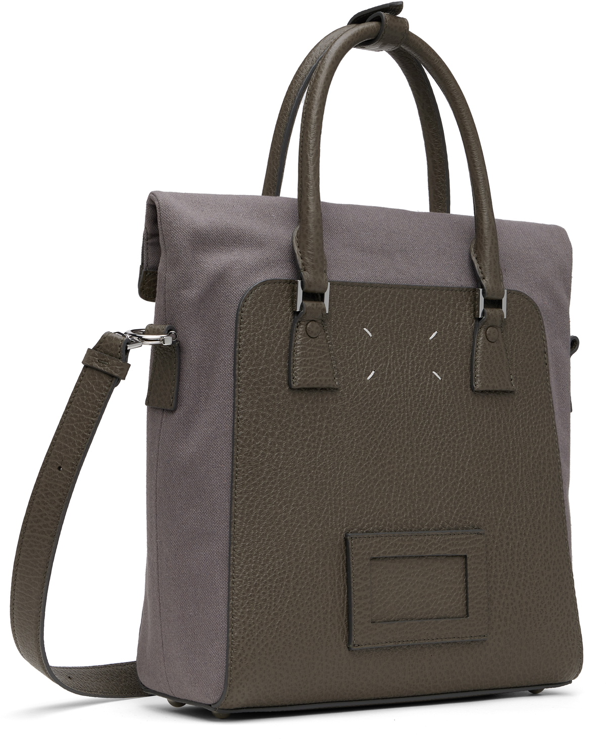 Maison Margiela Gray 5AC Daily Vertical Small Tote Maison Margiela