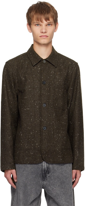 Photo: ANOTHER ASPECT Brown 'Another Shirt 7.0' Shirt