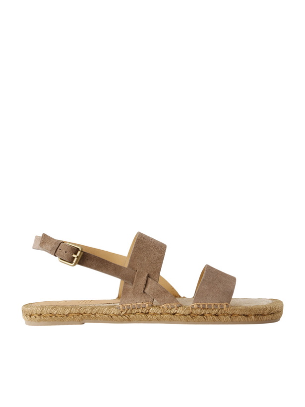 Photo: Castañer - Ken Suede Sandals - Brown