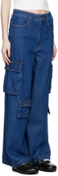 The Frankie Shop Blue Hailey Jeans
