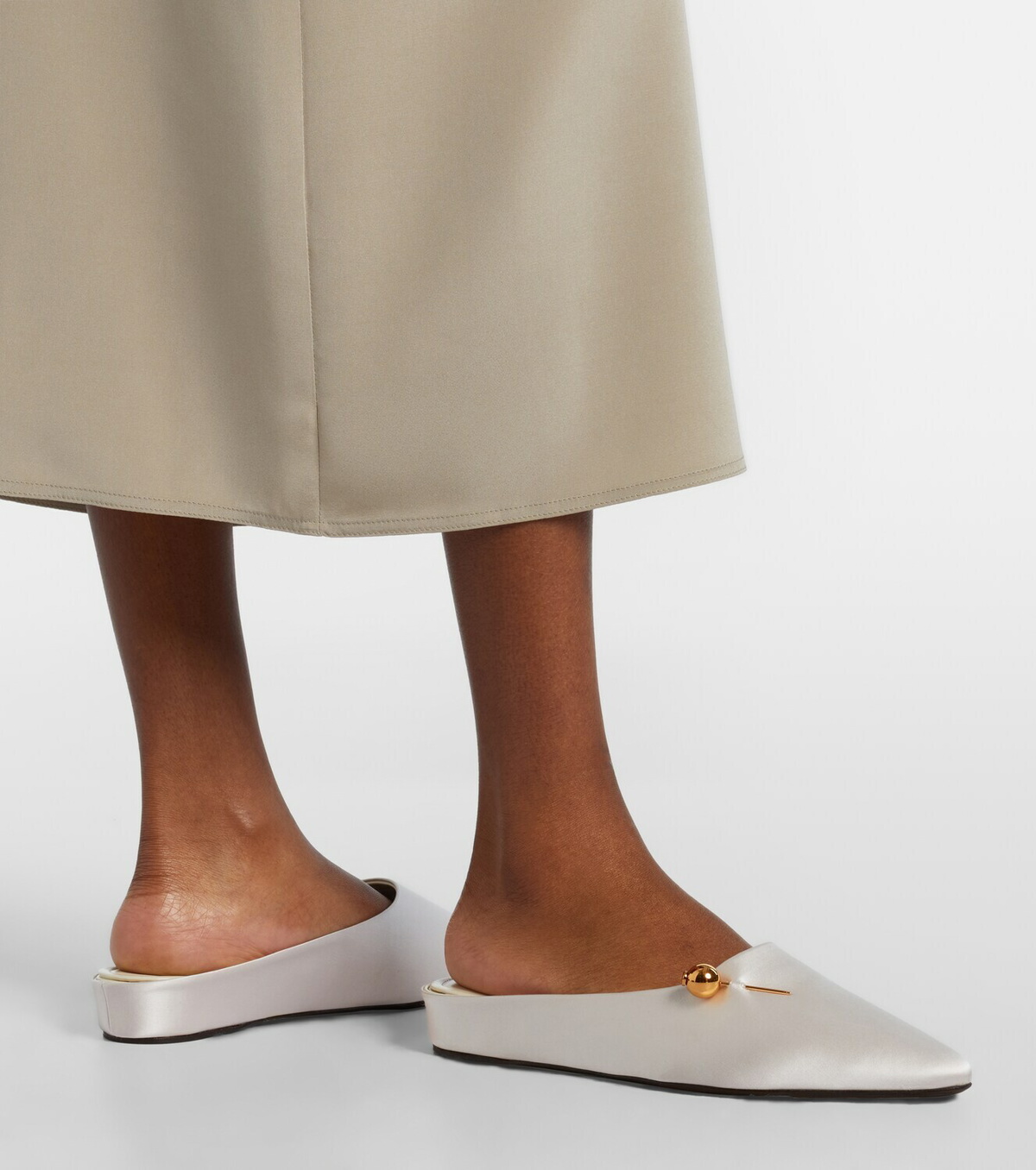 Herbert Levine Sleep On It satin mules