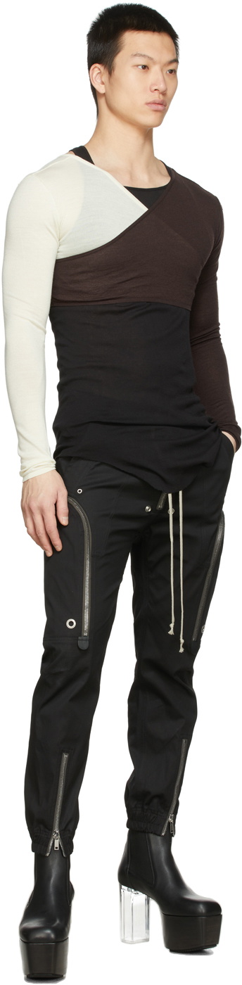 Rick Owens Black Bauhaus Cargo Pants Rick Owens