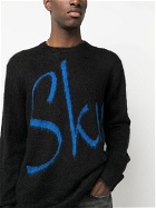 BLUE SKY INN - Logo Wool Blend Sweater