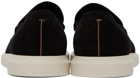 BOSS Black Embossed Loafers