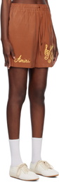 AMIRI Orange Saturday Night Shorts