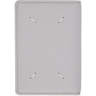Maison Margiela SSENSE Exclusive Grey Bifold Card Holder