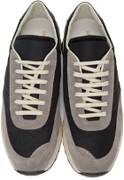 Common Projects Grey & Black Track Classic Sneakers