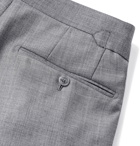 TOM FORD - O'Connor Slim-Fit Super 110s Sharkskin Wool Suit Trousers - Gray