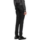 Balmain Black Denim Logo Jeans