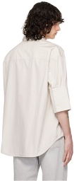 AMI Paris Off-White Oversized Shirt