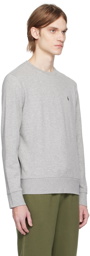 Polo Ralph Lauren Gray Embroidered Sweatshirt