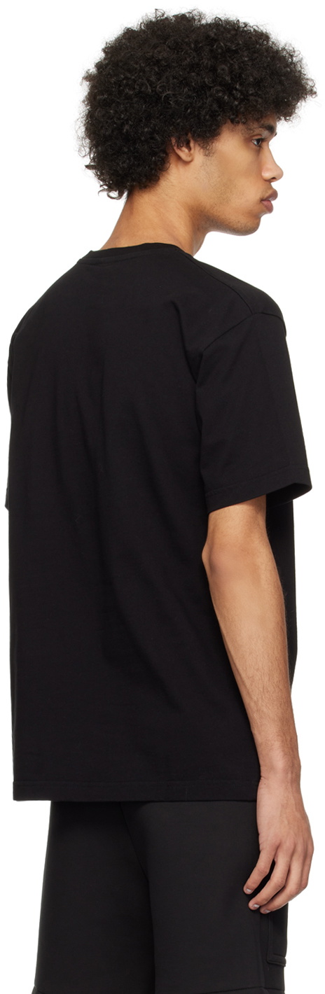 MACKAGE Black Flocked T-Shirt