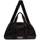 adidas by Stella McCartney Black Medium Logo Duffle Bag