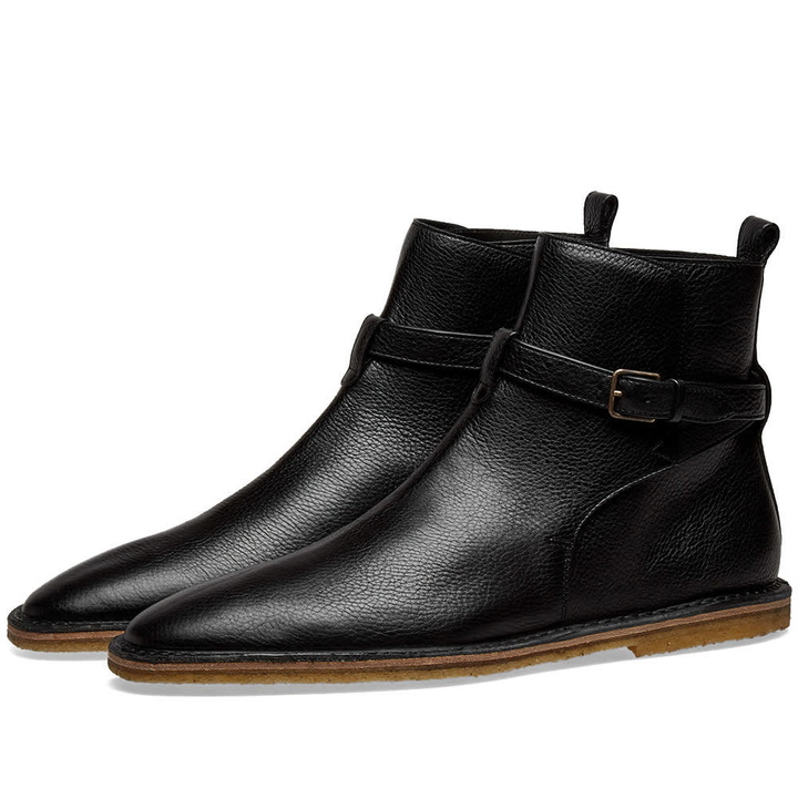 Photo: Saint Laurent Nino 10 Leather Jodhpur Boot