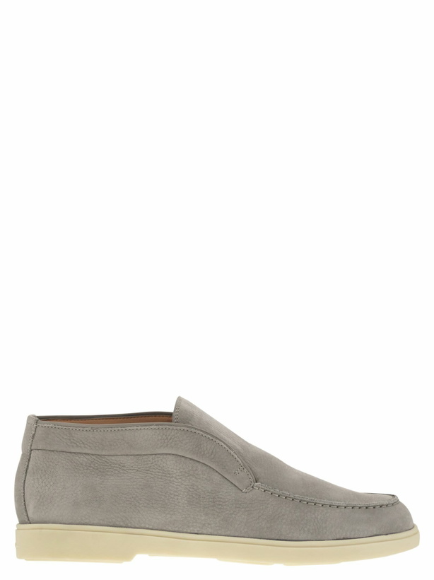 Photo: Santoni Desert Boot In Nubuck