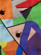 Sacai - KAWS Camp-Collar Printed Woven Shirt - Multi