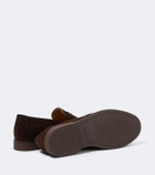 Magnanni Cervan Penny suede penny loafers