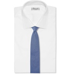 Brioni - 8cm Silk-Jacquard Tie - Blue